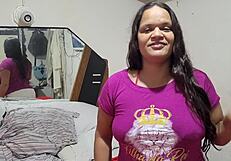 paty's big ass tanning makes my pussy throb