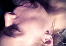 stepdaughter takes daddy's huge cock deepthroat then facial cumshot closeup