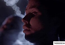 strangers meet in a dark cave for wild group fucking and blowjobs