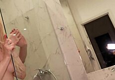 two hotties fucked backstage 😩 she screams like a bitch getting pounded