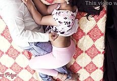 Desi saali moans louder as jiju fucks her hairy pussy hard to orgasm