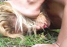 out in nature it's best to loosen that tight ass before diving in deep