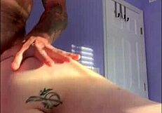 Oh fuck yes, strong guy unloads monster cock cum in petite tight pussy!