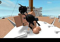 Sucking Jah's Massive Cock On Titanic