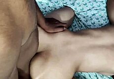 Hot sexy stepsister with big ass tits takes big black monster cock anal rough from stepbrother