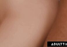 Caught Vibrator Buzzing Before PAWG Anna Claire Clouds Ass Pounded