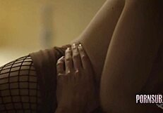 latina milf seduces petite busty stepsis with creampie in taboo bedroom encounter