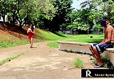 Latina milf gapes ass from deep anal fingering rimjob and monster cock theft