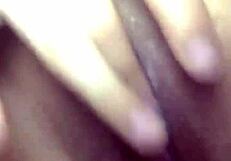 Petite Teen's Shaved Pussy Cums Hard In Closeup