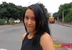 Married Petite Neighbor Lia Ponce Shorts Seduction Turns Rough Anal Ass To Mouth