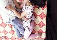 Desi saali moans louder as jiju fucks her hairy pussy hard to orgasm