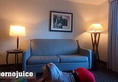 yo check blonde pinup gulping down black cock cum in her mouth for full swallow