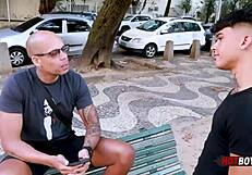 Latina Teen Assfucked By Big Black Cock And Bisexual Monster Stud