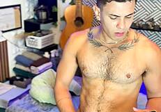  masseur whips out cock jerks sniffing used panties cums hard spewing filth!