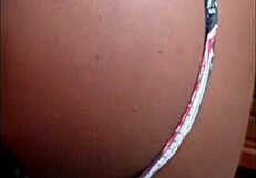 Hot Petite Latina Neighbor Fucks For Cash Behind Wall