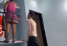 i pound my busty big ass stepmom pussy hard