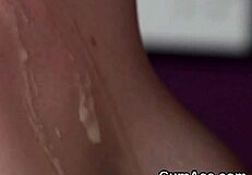 Hey this flirty fuck doll takes bukkake blowbang facial and swallows every jizz load 😍💦