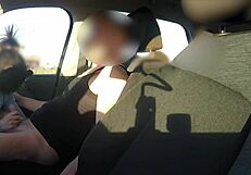 stranger catch my wife sucking dick car school lot?