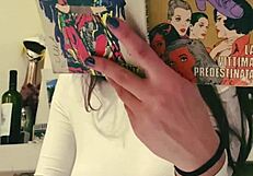 Girlfriend's secret thrill no bra slips out at wild italian party voyeur gaze