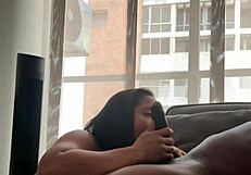 Stepdad's monster cock stretches my tight 18+ mouth so good - amateur couple Nysdel