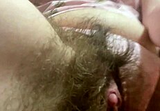 I throb rubbing vibrator on big clit through soaked panties