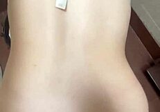 public bathroom slut gets choked gagged on bbc monster cock