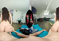damn that big latina booty gets pounded hard in vr assfuck