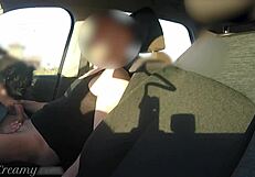 stranger catch my wife sucking dick car school lot?