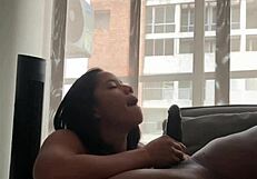 Stepdad's monster cock stretches my tight 18+ mouth so good - amateur couple Nysdel