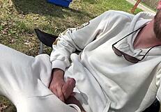 mmm eating fresh cum off that pussy outside this morning bts