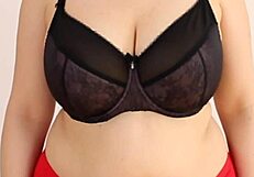 80g natural tits overflow huge bra in try on haul