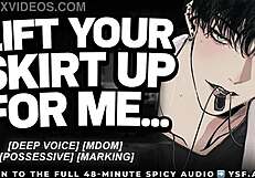 oh god my dominant boyfriend drags you into the changing room moaning wildly in roleplay