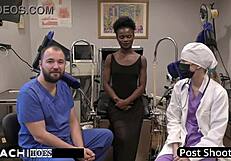 Freshman Endures Mandatory Hitachi Vibrator Orgasm from Tampa Doctor Rina Arem