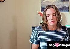 my hot stepsister's sloppy deepthroat face fuck blew my mind