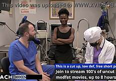 Freshman Endures Mandatory Hitachi Vibrator Orgasm from Tampa Doctor Rina Arem