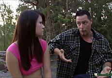 Nervous Alison Rey Begs Stepdad Blowjob Practice Instruction