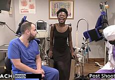 Freshman Endures Mandatory Hitachi Vibrator Orgasm from Tampa Doctor Rina Arem