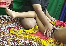 omg indian wife fingers wet pussy on tv serial while black monster cock waits 😈