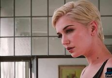 Skye Blue's Massive Natural Tits Burst from Ripped Clothes