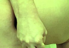 shoving huge water bottle and fat dildos deep in my gaping ass