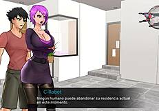 athletic milf goddesses with big asses and tits tease monster cocks in tight confinement