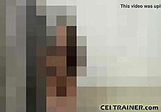 Goddess commands you eat every drop of your nasty cum in intense cei femdom pov masturbation session