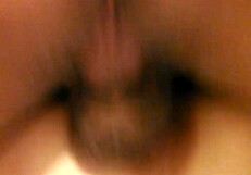 wife's shaved pussy grips big cock before massive cumshot blast