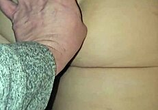 plump cheeks jiggle hard in tight thong panties from every angle