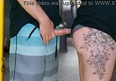 morena brunette with big ass and tits gets fingered and licked on crowded bus public fetish