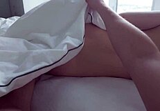 Big Natural Tits Roommate Wakes Up Horny for Epic Morning Fuck Session with Huge Boobs Bouncing