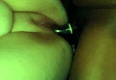 my friend's daughter takes her first huge bbc deep