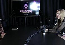 Loira Safada Moans Loud Strips Sheer Red Lingerie Sucks Thick Cock Yasmin Pariz