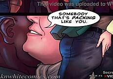 Angry black milf wife catches lipstick on bbc after interracial gangbang cheating