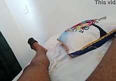 we're a horny amateur couple struggling with first time sex, watch us ride pov